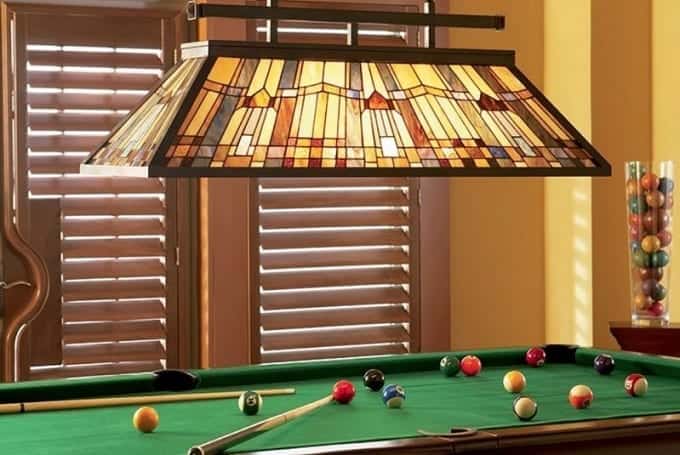 Lights Over Pool Table