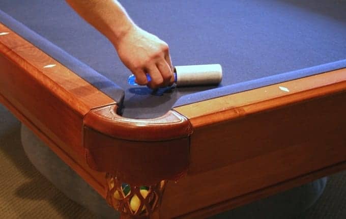 Cleaning Pool Table Felt